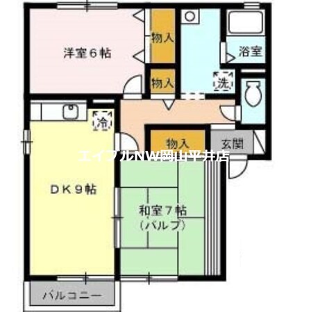 リムーブルヴェルジェ　Ａ棟の物件間取画像